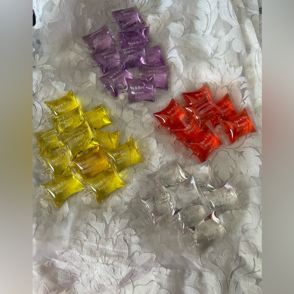 Spa and Bath Fragrance 15 ml Pillow Packets